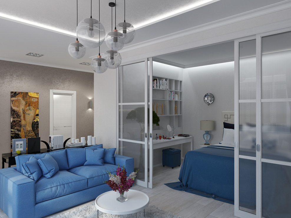 Интерьер квартиры для молодой девушки