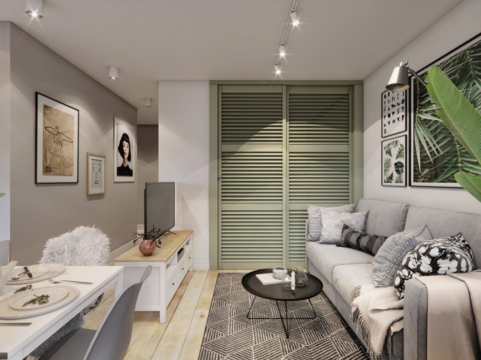 Стильная маленькая квартира