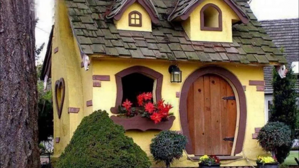 Фасады зданий сказка