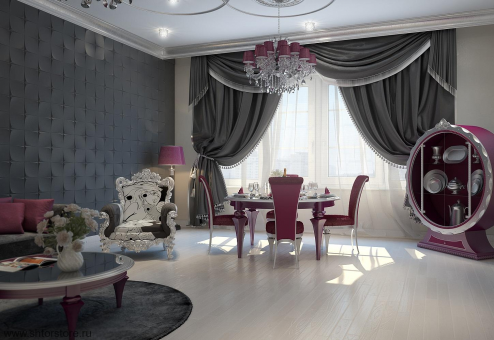 Шторы ар деко