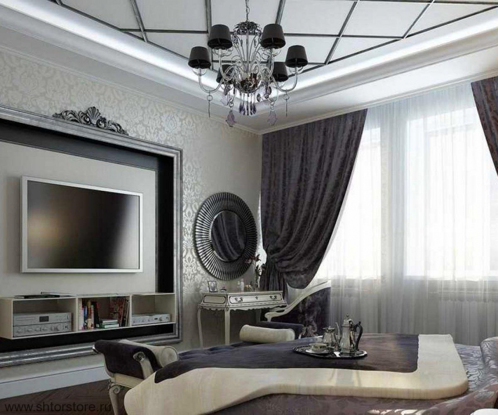 Арт деко интерьер гостиная