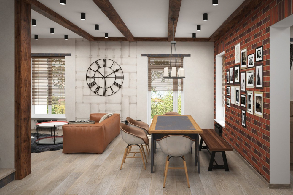 Дом с Тиле лофт