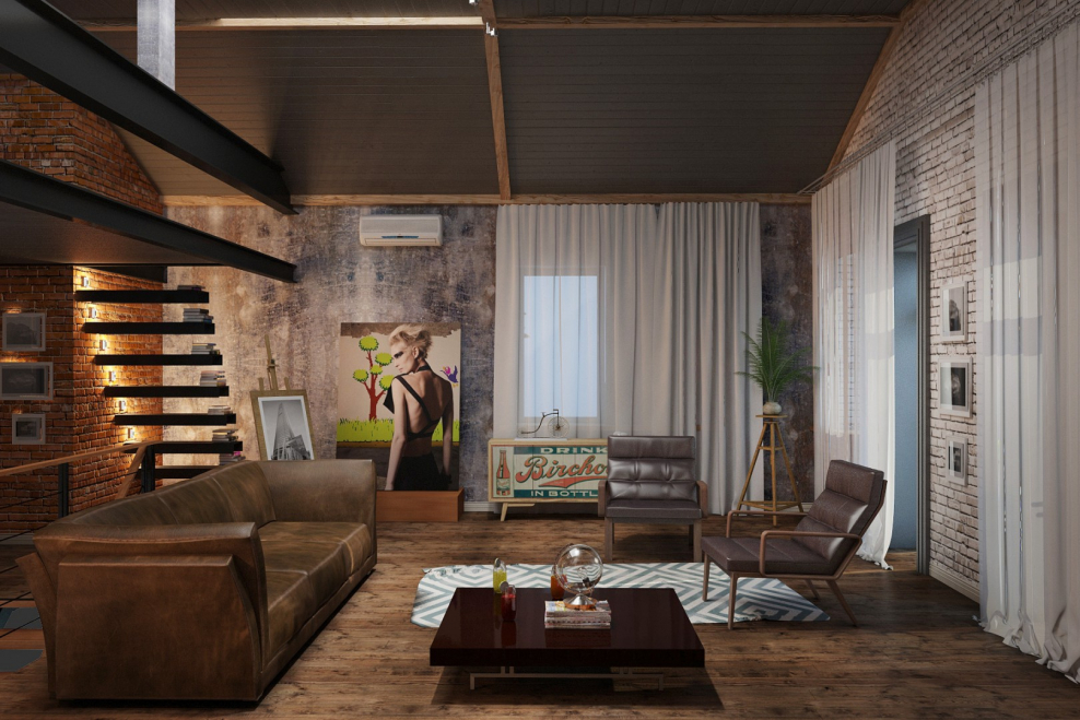 Дом с Тиле лофт