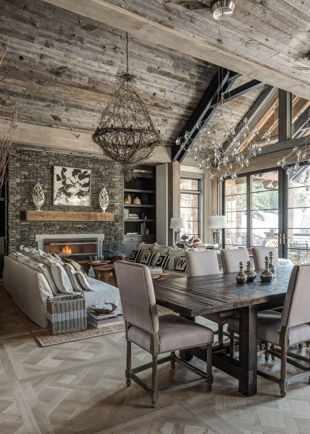 Альпийское Шале интерьер