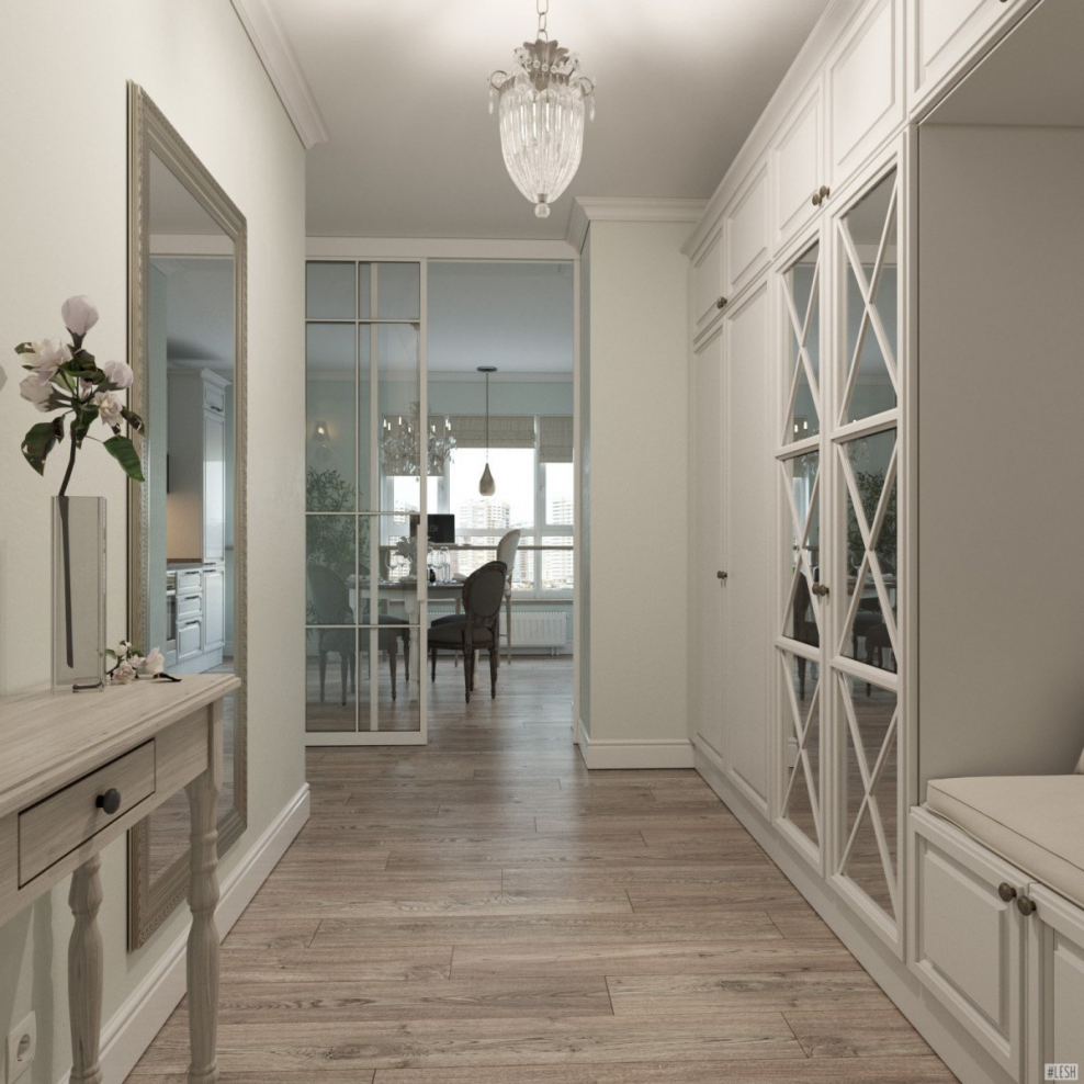 Прихожая в американском стиле