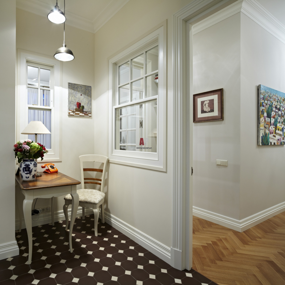 Метлахская плитка кухня стиль