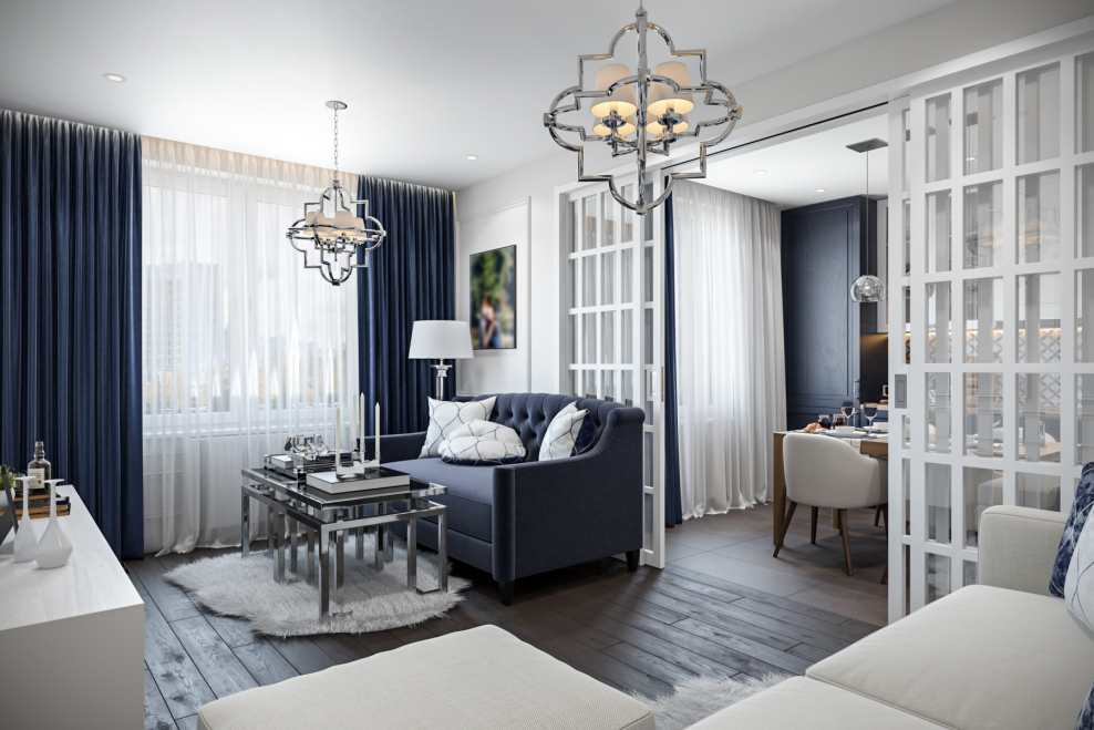 Однушка в стиле Неоклассика