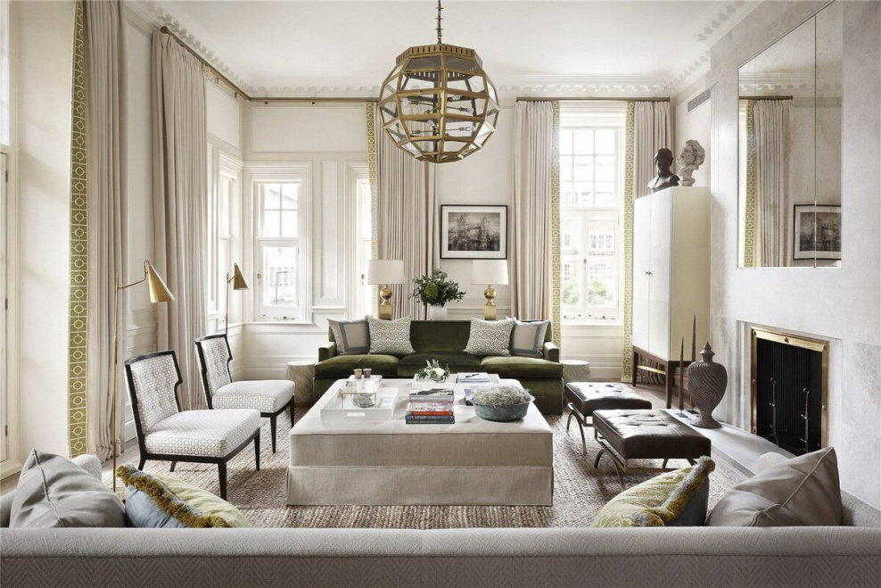 Французский неоклассицизм в интерьере