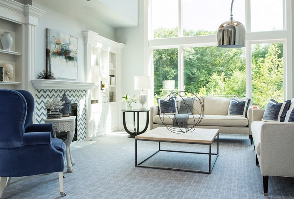 Сочетание скандинавского стиля и неоклассики в интерьере