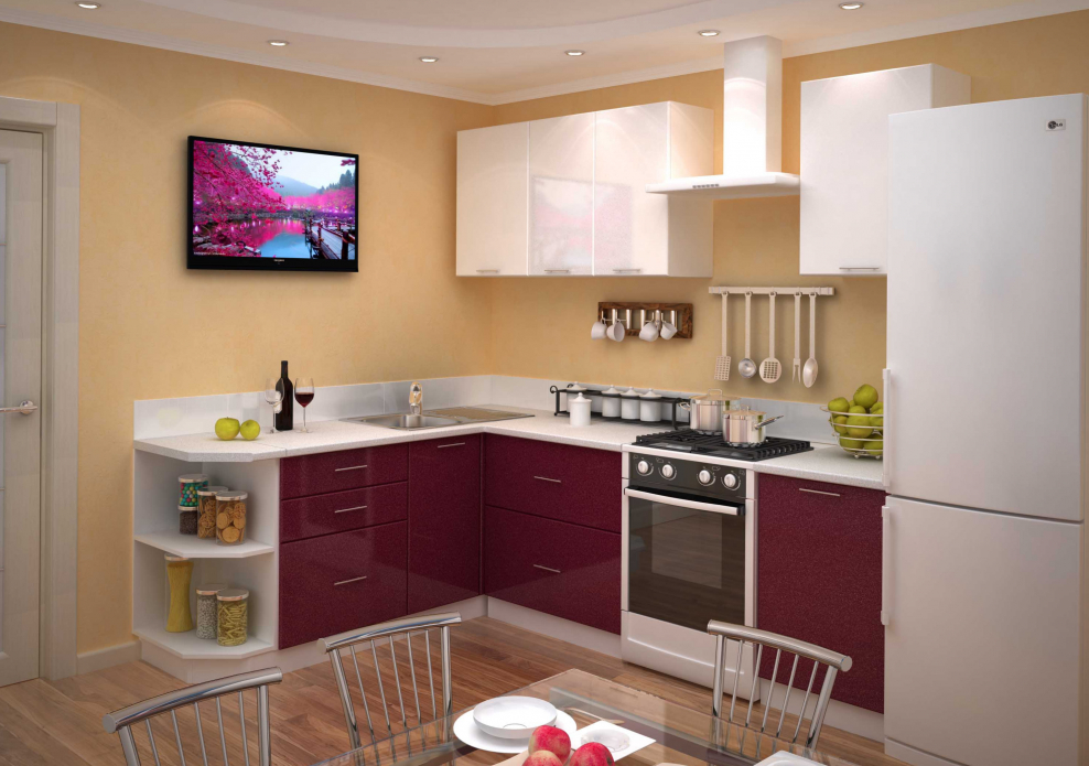 Кухня Ксения модульная угловая Стендмебель