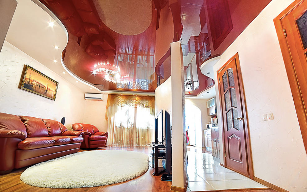 Натяжные потолки