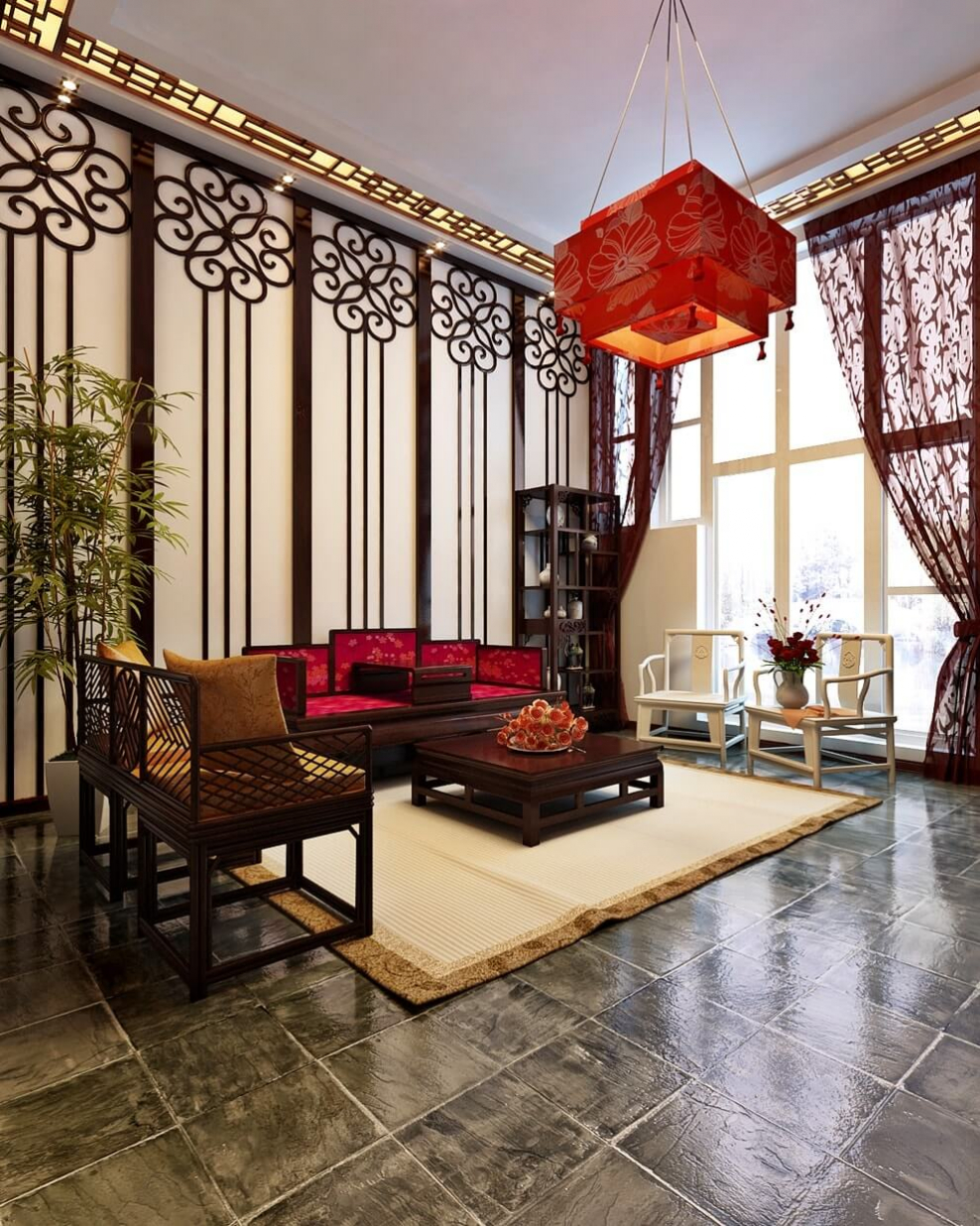 Этностиль Япония в интерьере