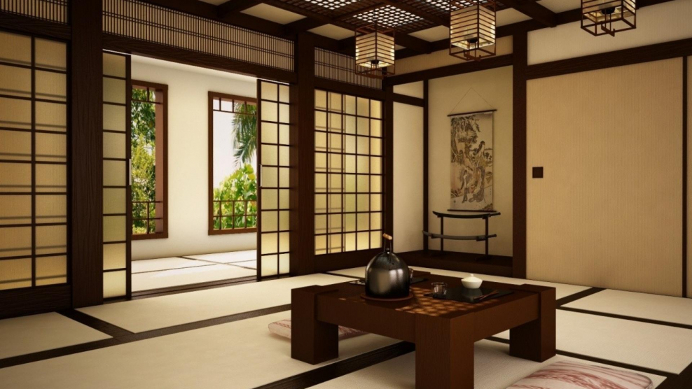Комната в японском стиле