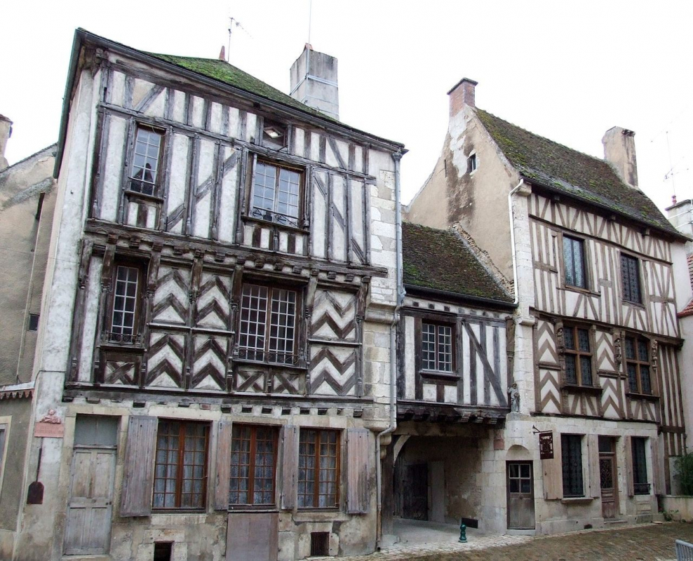 Французские деревни в Бургундии