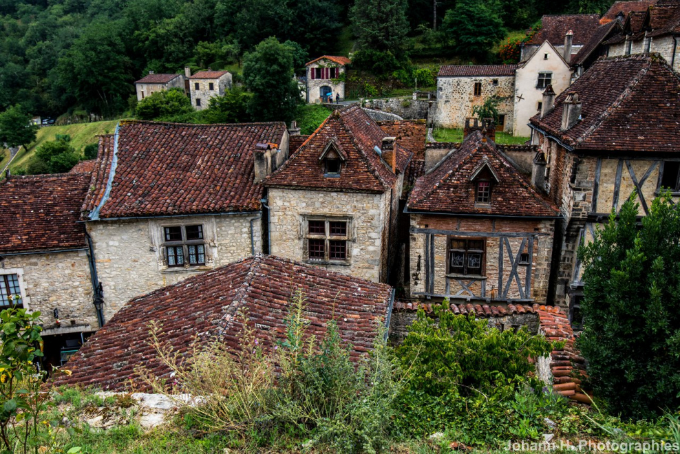 Средневековая деревня Европы