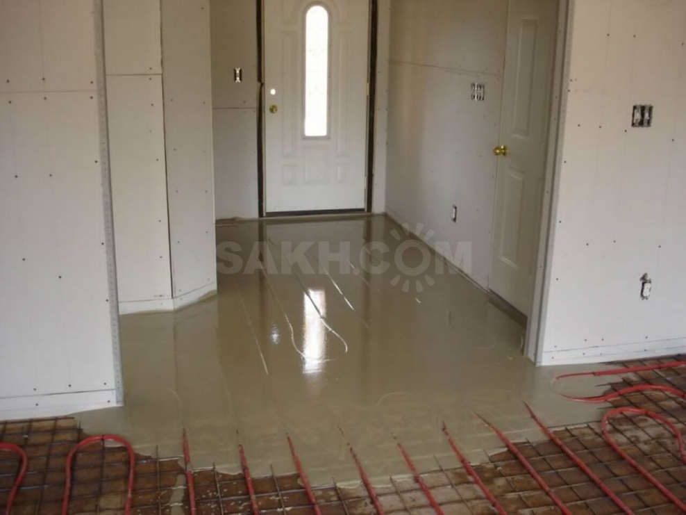 Стяжка пола наливной пол