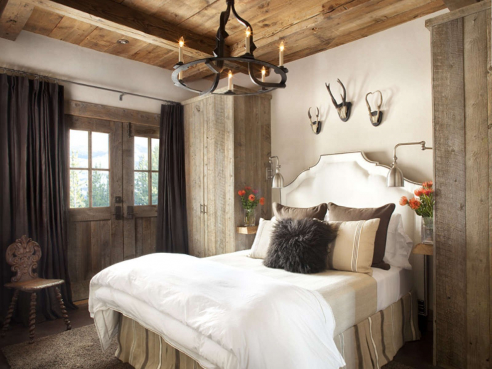 Спальня в стиле Шале