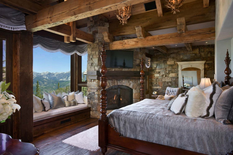 Спальня рустик Шале