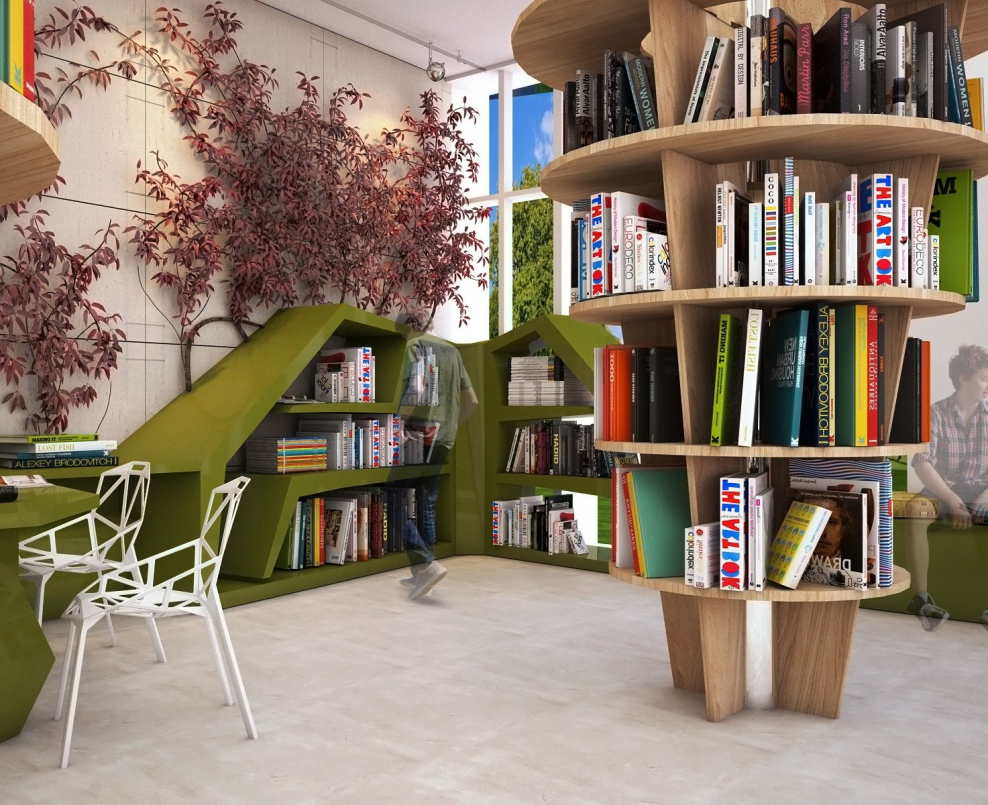 Аквариум в эко стиле