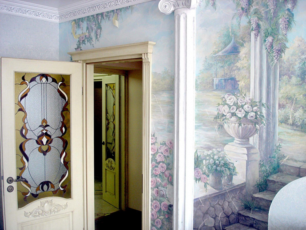 Фреска в средиземноморском стиле