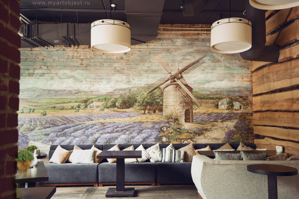 Старинная французская деревня дворик