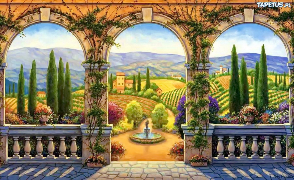 Фреска Тоскана