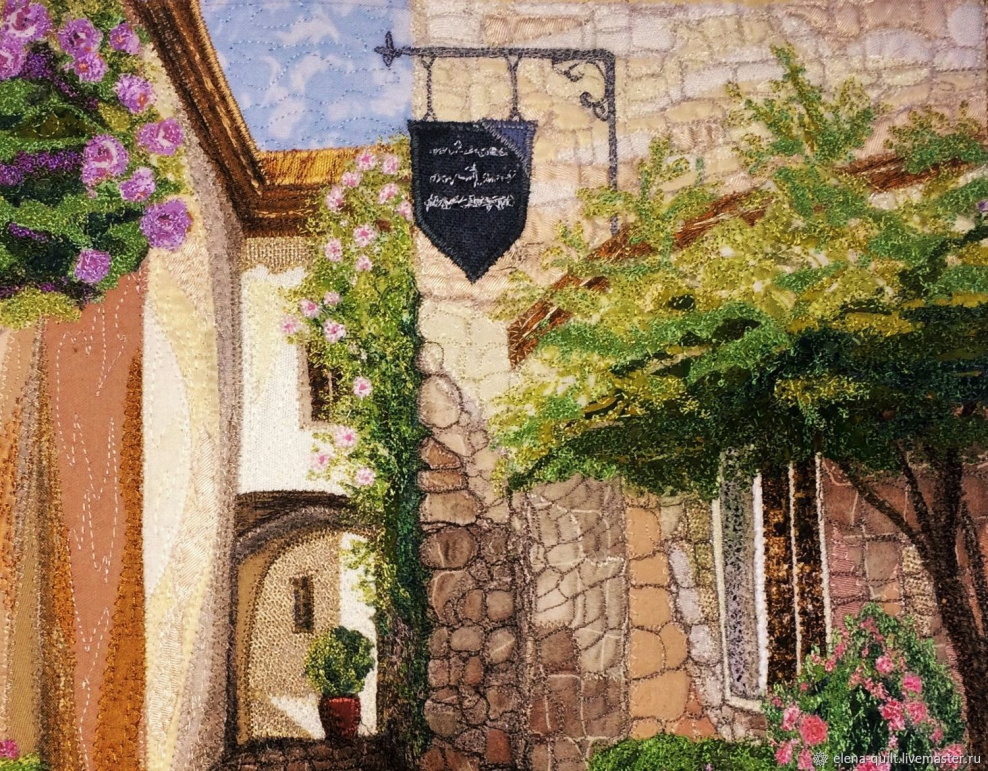 Роспись стен на кухне