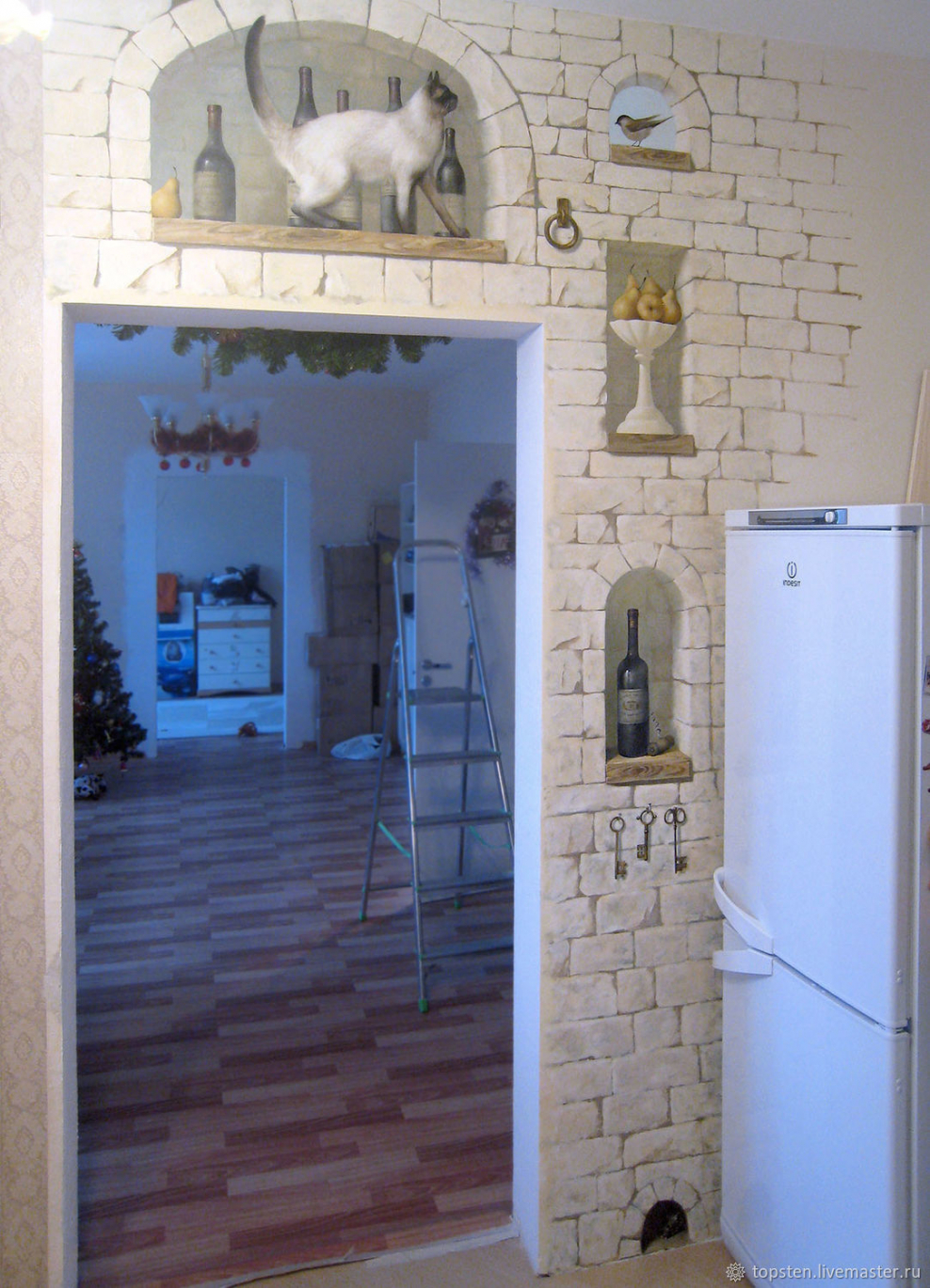 Декоративное панно в стиле Прованс