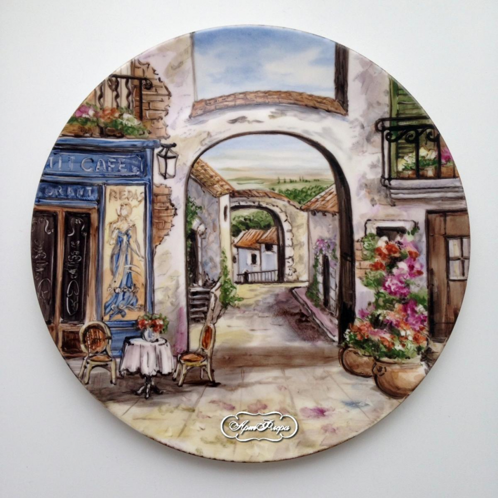 Декоративные тарелки Прованс на стену