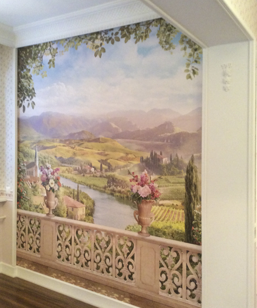 Расписанные двери