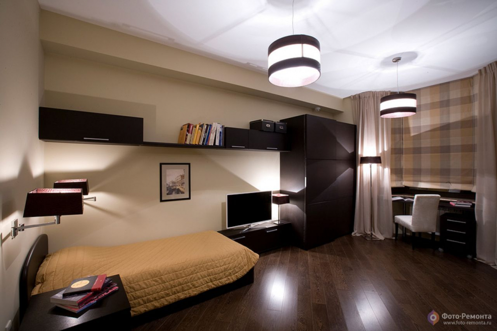 Планировка комнаты для парня