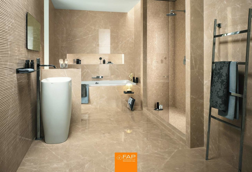 ROMA Diamond Beige Duna brillante.