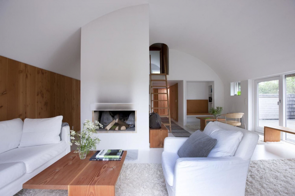 Загородный дом в стиле скандинавского минимализма