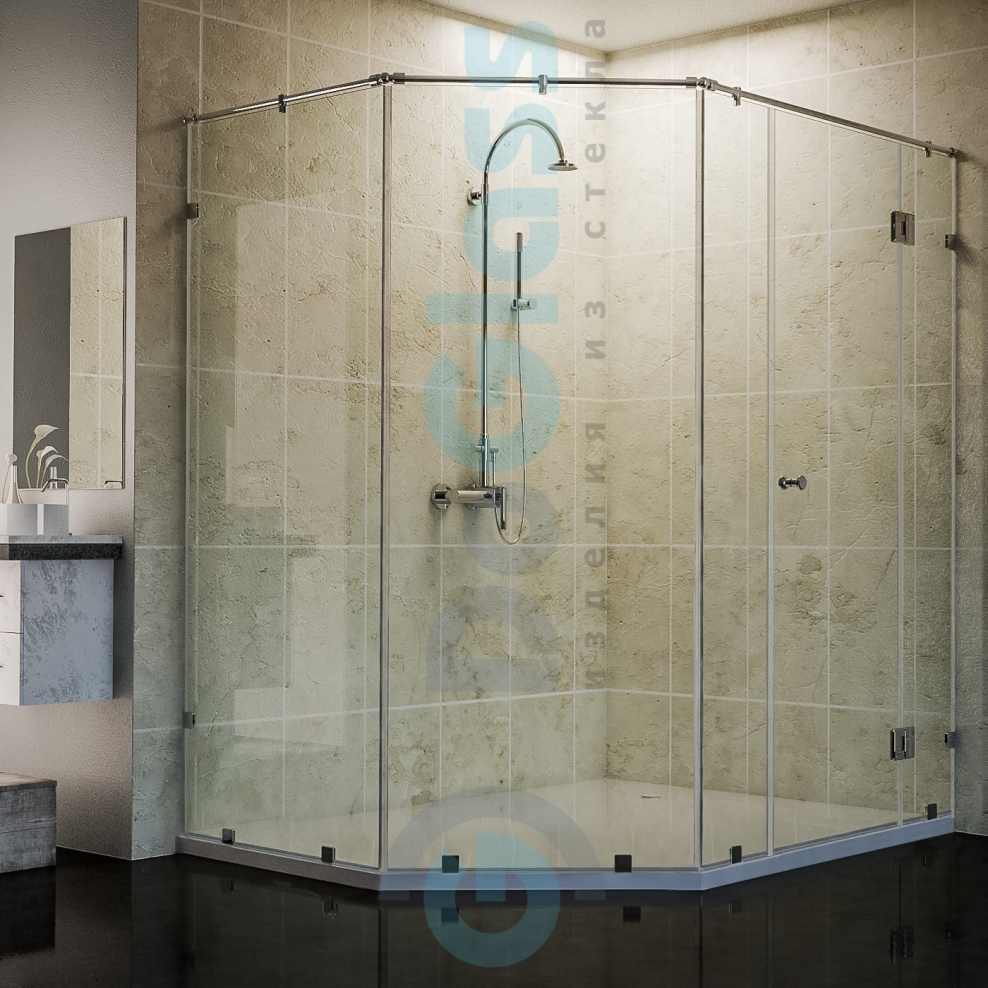 Трапеция душевая кабина Титан