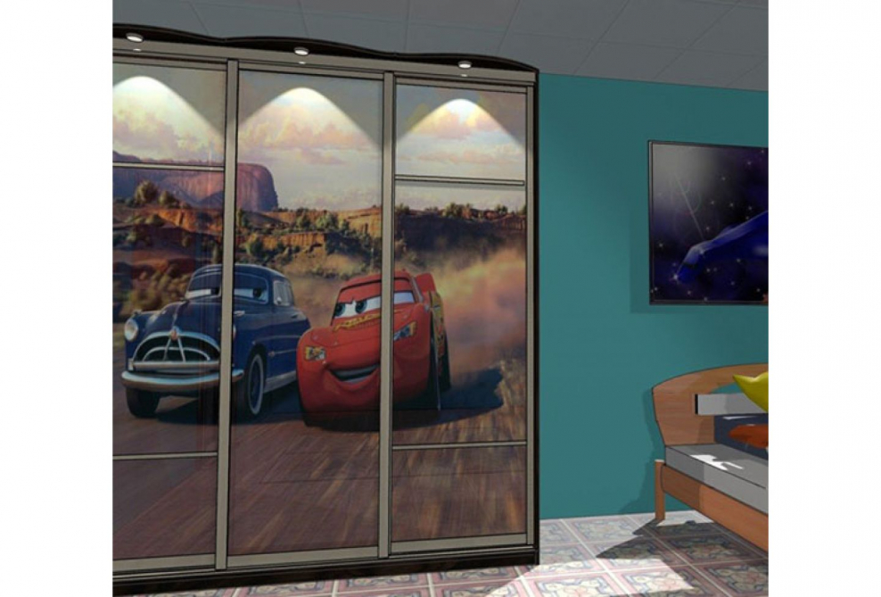 Шкаф купе для мальчика