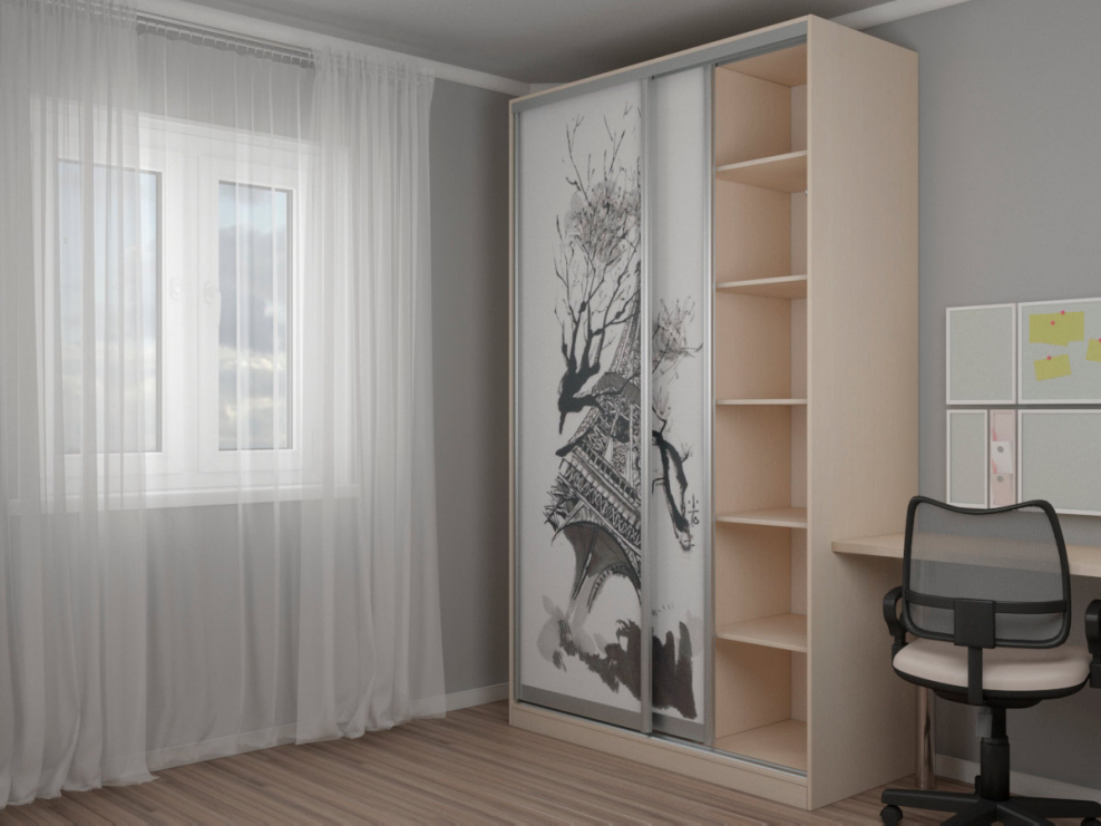 Шкаф купе для подростка мальчика