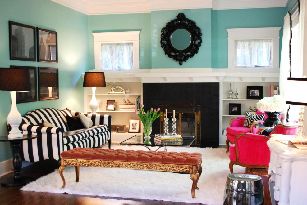 Кухня гостиная в стиле Эклектика