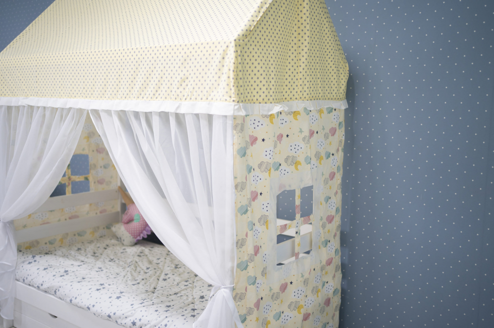 Шторы для зонирования пространства в комнате