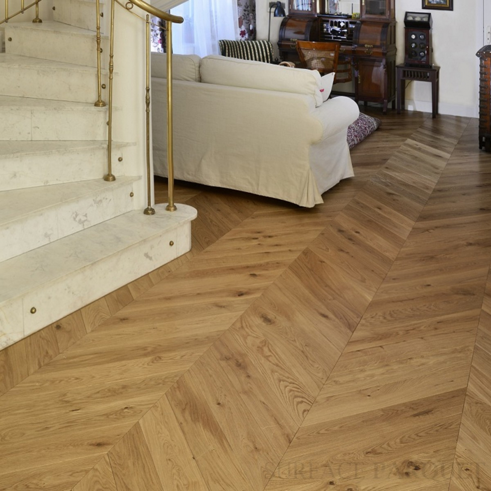 Массивная доска Hajnowka французская елка дуб Classic