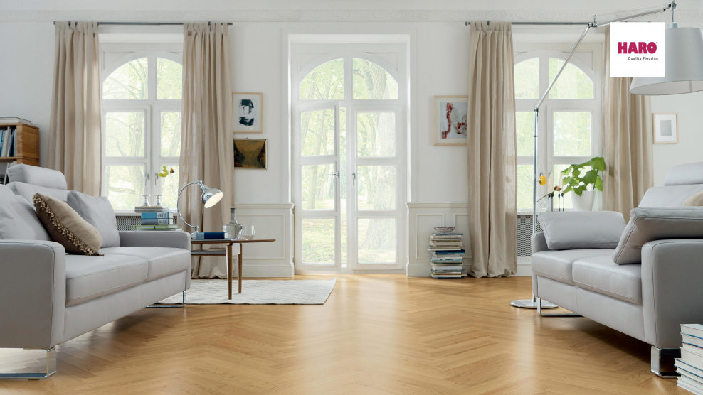 Паркет елочка Haro