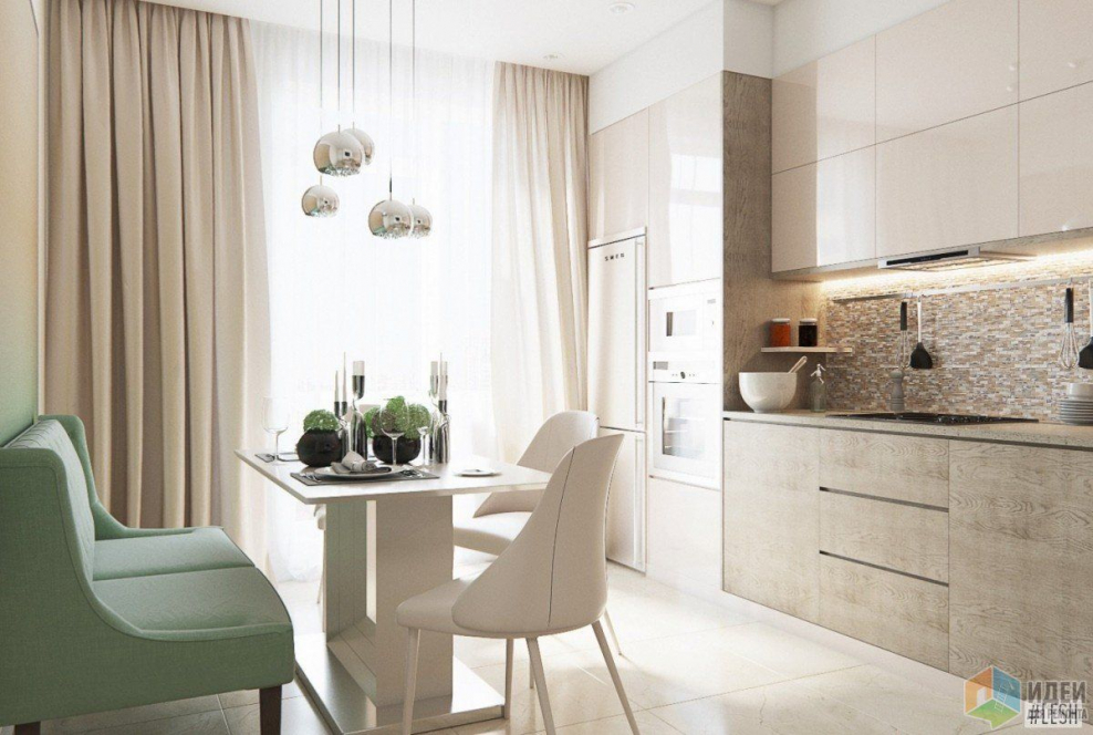 Интерьер дома в бежевых тонах