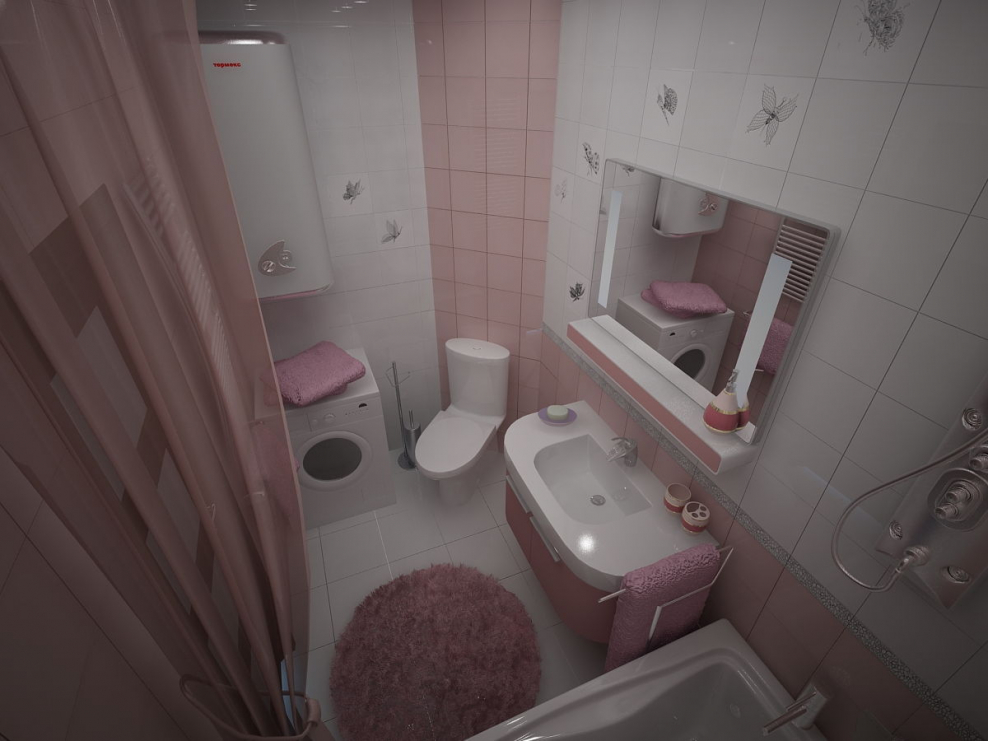 Совмещенный санузел в хрущевке