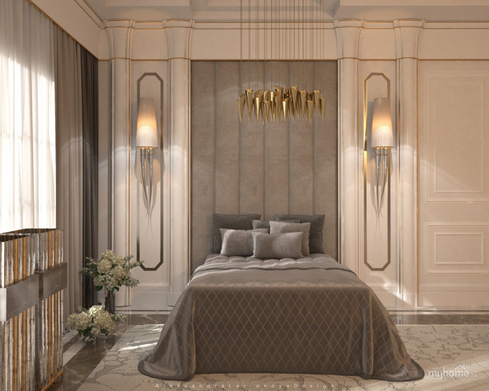 Спальня ар деко