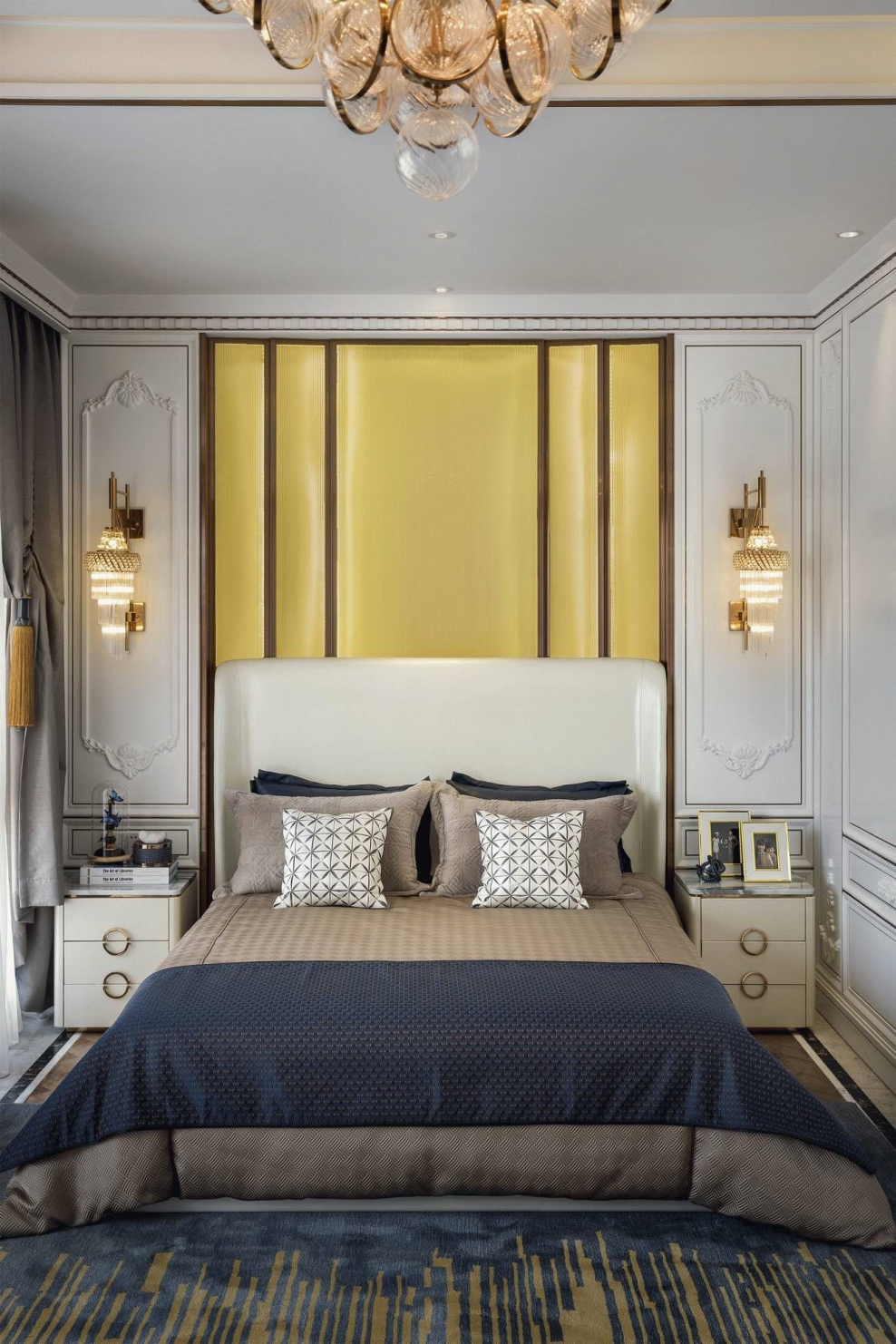 Спальня в стиле арт деко