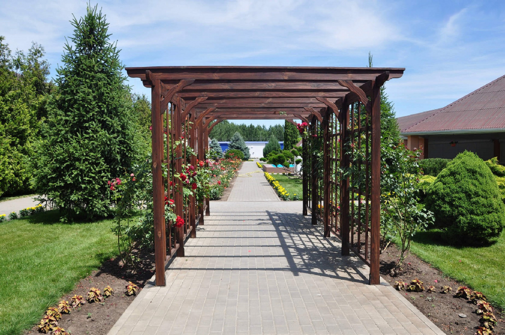 Пергола коридор