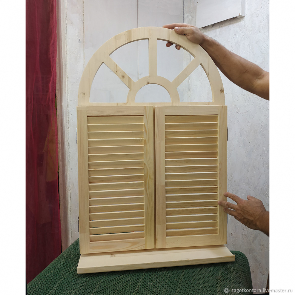 Жалюзийные ставни