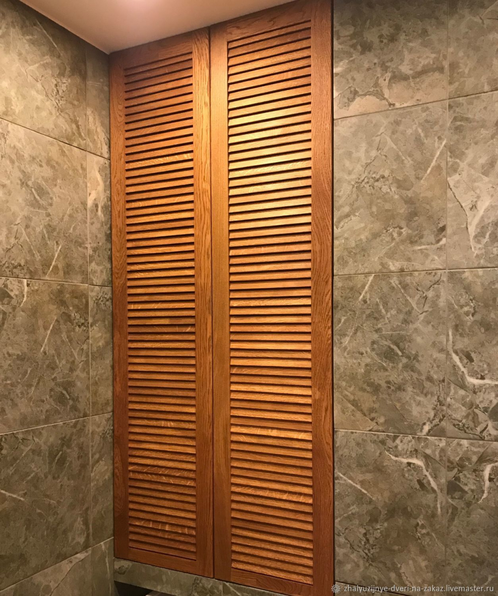 Жалюзийные двери 1205 на 500