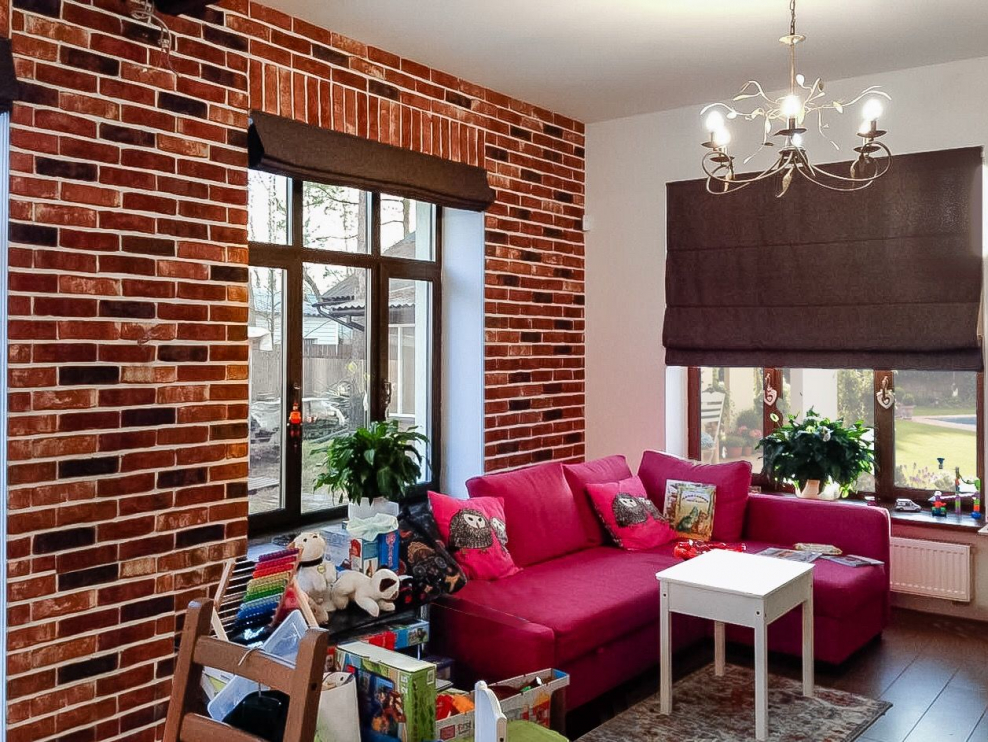 Римские шторы лофт