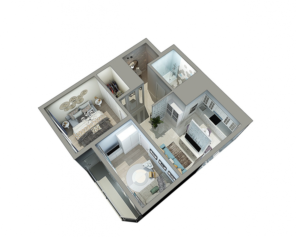 Разработка дизайн проекта интерьера