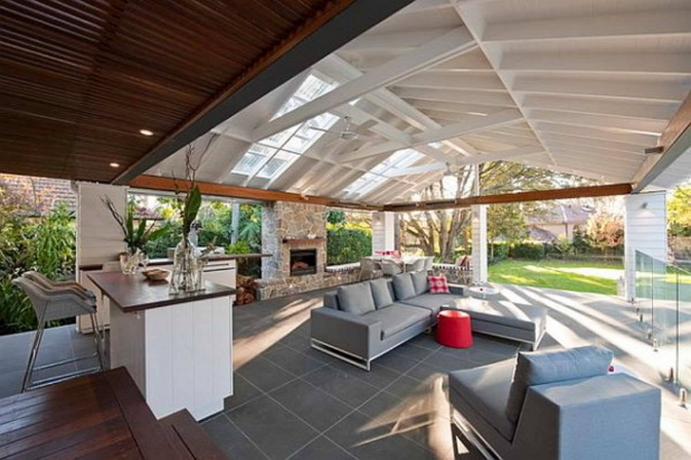 Веранда в современном стиле